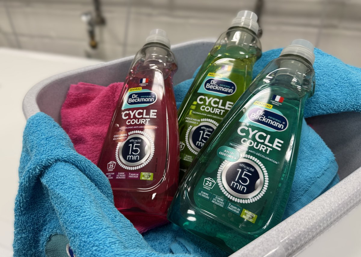 Dr. Beckmann launches liquid detergent for short wash cycles